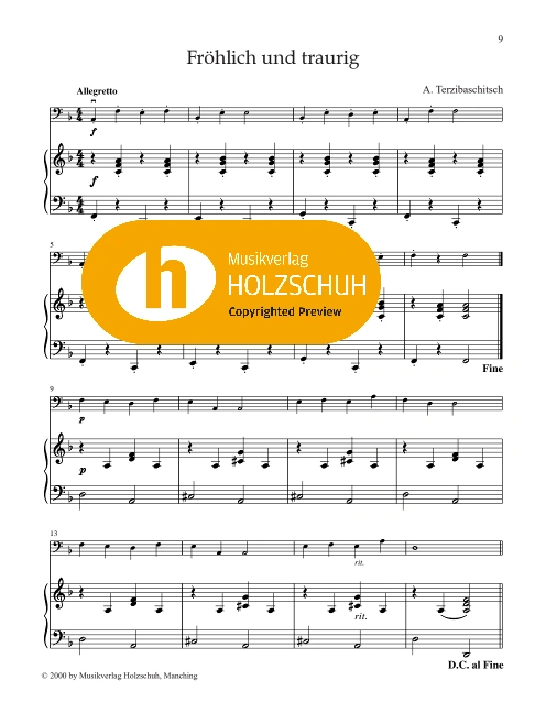 Fröhlich und traurig